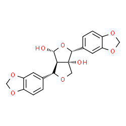 ChemSpider 2D Image | Gummadiol | C20H18O8
