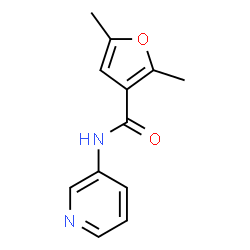 ChemSpider 2D Image | 2,5-Dimethyl-N-(3-pyridinyl)-3-furamide | C12H12N2O2