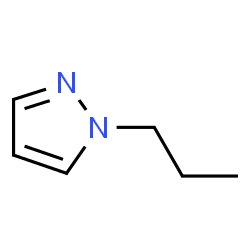 ChemSpider 2D Image | 1-Propylpyrazole | C6H10N2