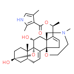ChemSpider 2D Image | Batrachotoxin | C31H42N2O6