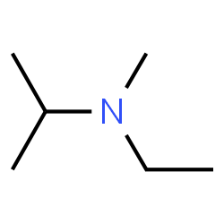 ChemSpider 2D Image | N-Ethyl-N-methyl-2-propanamine | C6H15N