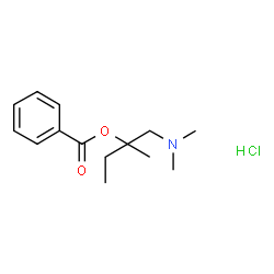 ChemSpider 2D Image | Amyleine hydrochloride | C14H22ClNO2