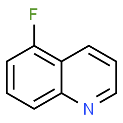 ChemSpider 2D Image | 5-Fluoroquinoline | C9H6FN