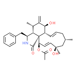 ChemSpider 2D Image | Cytochalasin H | C30H39NO5