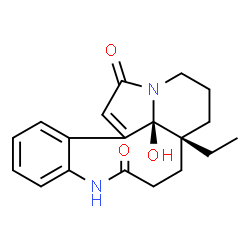 ChemSpider 2D Image | (-)-leuconolam | C19H22N2O3