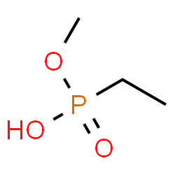ChemSpider 2D Image | Methyl hydrogen ethylphosphonate | C3H9O3P