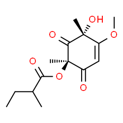 ChemSpider 2D Image | Phomaligol A | C14H20O6
