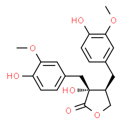 ChemSpider 2D Image | epi-Nortrachelogenin | C20H22O7