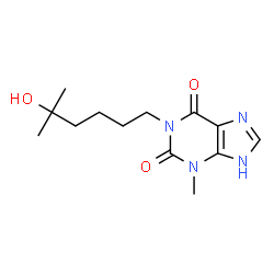 ChemSpider 2D Image | Albifylline | C13H20N4O3
