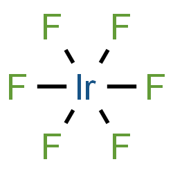ChemSpider 2D Image | Iridium hexafluoride | F6Ir