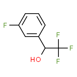ChemSpider 2D Image | 2,2,2-Trifluoro-1-(3-fluorophenyl)ethanol | C8H6F4O