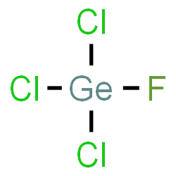 ChemSpider 2D Image | Trichloro(fluoro)germane | Cl3FGe