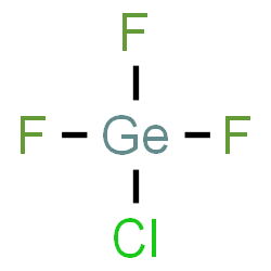 ChemSpider 2D Image | Chloro(trifluoro)germane | ClF3Ge