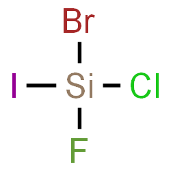 ChemSpider 2D Image | Bromo(chloro)fluoro(iodo)silane | BrClFISi