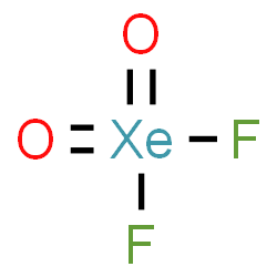 ChemSpider 2D Image | Difluoro(dioxo)xenon | F2O2Xe