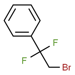 ChemSpider 2D Image | (2-Bromo-1,1-difluoroethyl)benzene | C8H7BrF2