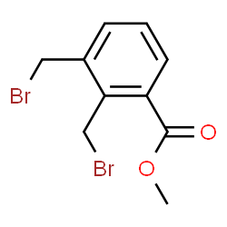 ChemSpider 2D Image | Methyl 2,3-bis(bromomethyl)benzoate | C10H10Br2O2