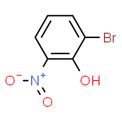 ChemSpider 2D Image | 2-Bromo-6-nitrophenol | C6H4BrNO3