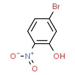 ChemSpider 2D Image | 5-Bromo-2-nitrophenol | C6H4BrNO3