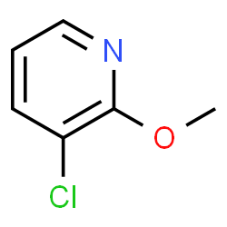 ChemSpider 2D Image | 3-Chloro-2-methoxypyridine | C6H6ClNO