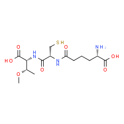ChemSpider 2D Image | Delta-(L-Alpha-Aminoadipoyl)-L-Cysteinyl-O-Methyl-D-Threonine | C14H25N3O7S