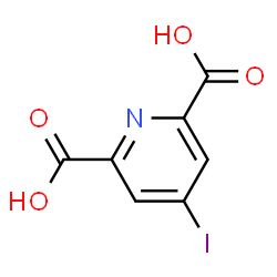 ChemSpider 2D Image | 4-Iodo-2,6-pyridinedicarboxylic acid | C7H4INO4