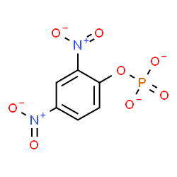 ChemSpider 2D Image | 2,4-Dinitrophenylphosphate | C6H3N2O8P