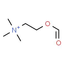 ChemSpider 2D Image | 2-(Formyloxy)-N,N,N-trimethylethanaminium | C6H14NO2