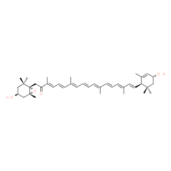 ChemSpider 2D Image | Preprasinoxanthin | C40H56O4
