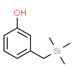 ChemSpider 2D Image | 3-Trimethylsilanylmethyl-phenol | C10H16OSi