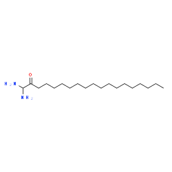 ChemSpider 2D Image | 1,1-Diamino-2-nonadecanone | C19H40N2O