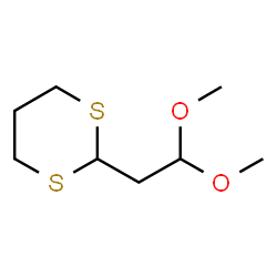ChemSpider 2D Image | 2-(2,2-Dimethoxyethyl)-1,3-dithiane | C8H16O2S2