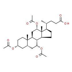 ChemSpider 2D Image | TRIACETOXYCHOLIC ACID | C30H46O8
