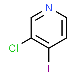 ChemSpider 2D Image | 3-Chloro-4-iodopyridine | C5H3ClIN