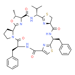 ChemSpider 2D Image | Lissoclinamide 4 | C38H43N7O5S2