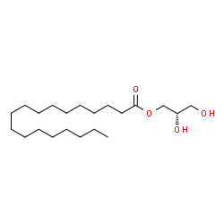 ChemSpider 2D Image | 1-stearoyl-sn-glycerol | C21H42O4