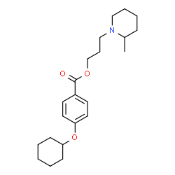ChemSpider 2D Image | cyclomethycaine | C22H33NO3