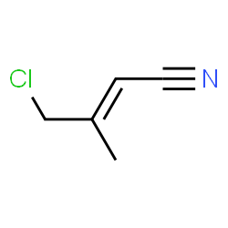 ChemSpider 2D Image | 4-Chloro-3-methy-2-butenenitrile | C5H6ClN