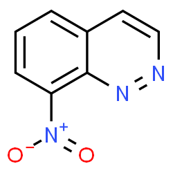 ChemSpider 2D Image | 8-Nitrocinnoline | C8H5N3O2
