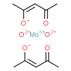 ChemSpider 2D Image | molybdenum(6+);(Z)-4-oxopent-2-en-2-olate;oxygen(2-) | C10H14MoO6