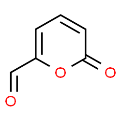 ChemSpider 2D Image | 2-Oxo-2H-pyran-6-carbaldehyde | C6H4O3