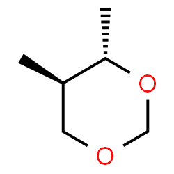 ChemSpider 2D Image | (4S,5R)-4,5-Dimethyl-1,3-dioxane | C6H12O2