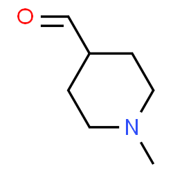 ChemSpider 2D Image | 1-Methylpiperidin-4-carbaldehyd | C7H13NO