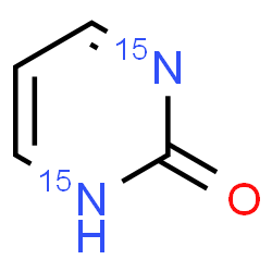 ChemSpider 2D Image | 2(1H)-Pyrimidinone-1,3-15N2 | C4H415N2O