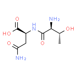 ChemSpider 2D Image | L-Threonyl-L-asparagine | C8H15N3O5