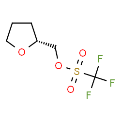 ChemSpider 2D Image | (2R)-Tetrahydro-2-furanylmethyl trifluoromethanesulfonate | C6H9F3O4S