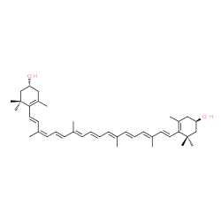 ChemSpider 2D Image | 9-cis-Zeaxanthin | C40H56O2