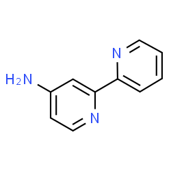 ChemSpider 2D Image | 2,2'-Bipyridin-4-amine | C10H9N3
