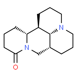 ChemSpider 2D Image | (5beta,6beta)-Matridin-15-one | C15H24N2O