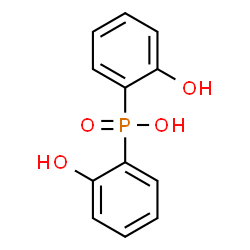 ChemSpider 2D Image | bis(2-hydroxyphenyl)phosphinic acid | C12H11O4P